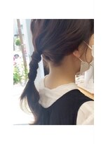 リリィ(LILY)&nbsp;赤髪×簡単アレンジ