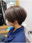 【30代40代】横顔美人な絶壁解消ショートパーマ「永田カズヤ」