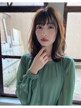 アフロディーテギンザ 神保町(APHRODITE GINZA) カール/セミディ/シアーカラー/姫カット［御茶ノ水/神保町］