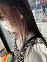 マンタップヘアー(Man Tap Hair)&nbsp;インナーカラー×ラベンダーベージュ