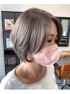 クラウド ナイン ブランシュ(CLOUD Nine blanche) ブリーチ一回☆プラチナグレージュ