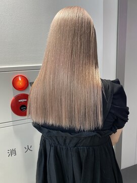 ゲーム 原宿店(GAME) ミルクティーベージュ/ダブルカラー/ケアブリーチ/髪質改善/原宿