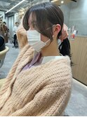 □ 韓国大宮顔周り髪質改善レイヤーカット前髪カットくびれ