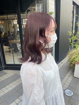 ヘアサロン ガリカ 表参道(hair salon Gallica) 艶髪大人ラベンダーココア/ブリーチなしダブルカラー