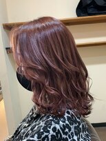 ロウバイレボ 柏(lou by revo)&nbsp;くびれミディ/イヤリングカラー/前髪イメチェンラベンダーカラー