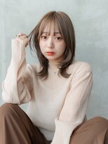 ハバナ 渋谷(HAVANA) 透明感カラー20代30代大人かわいいくびれひし形レイヤーカット