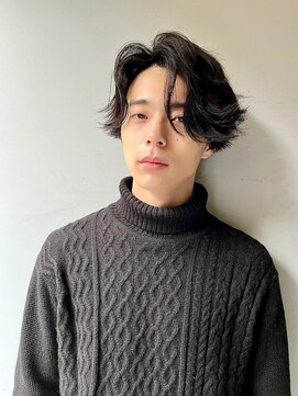 フュー 新小岩(few.) ハイライト/マッシュパーマ/ウルフ/アッシュブラック[新小岩駅]