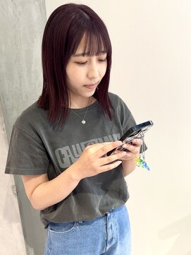 ヨーク(YOKE) 【YOKE】髪質改善縮毛矯正ミルクティーピンクラベンダーベージュ