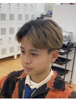 ビカムメンズヘアー 栄店(become men's hair)&nbsp;ナチュラル毛流れセンターパート