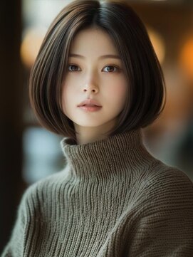 アルトリスト(Altruist Aging×HAIR&SPA) ★ダークアッシュ大人ガーリーボブ着物似合わせカット/髪質改善