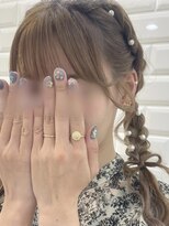 リルミー(Lilme)&nbsp;リボン付き！編み込みツインテ♪_ゆう