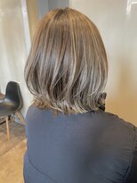 フレーム なんば店(FRAME)&nbsp;★ハイライト×白髪ぼかし×透明感カラー★