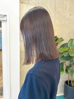 ノエ(noe) 切りっぱなしボブ/ロブ/グレージュ/20代30代m-12