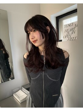 ゾーイダイミョウ(ZOEY daimyo) red brown / layer cut