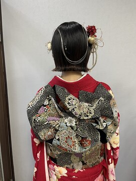 ヘアミッション ロデオ(hair Mission Rodeo) 振袖ヘアセット