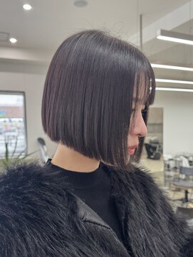 ノートエートル 西金沢(Nought etre) タッセルボブ10代20代30代ボブ