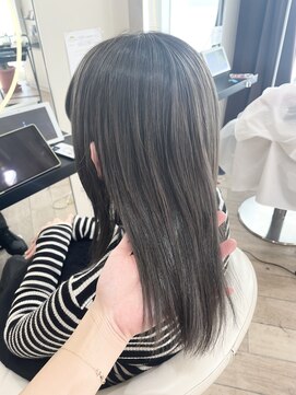 アーチバイケンジ(arch by kenje) バレイヤージュ×グレー