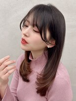 レヴィア(REVIA)&nbsp;レイヤーカット前髪カット顔まわりカット髪質改善