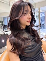 アミリー ひたち野うしく店(Amily)&nbsp;ハイライトバレイヤージュダブルカラーケアブリーチ30代40代