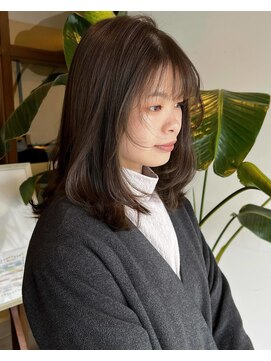 美容室 アイディー i-dee オリーブ×レイヤー