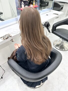 セレーネヘアー キョウト(Selene hair KYOTO) ミルクティーベージュ×トリートメント