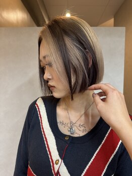 ダイアモンドリリーキートス(Diamond Lily kiitos)の写真/複雑なカラー/セルフ黒染め/縮毛履歴など他salonで叶わないカラーも◎[一宮/尾張一宮駅/ブリーチ/学割U24]