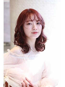 キッカ 朝日ヶ丘(CHICCA) ガーリー波巻きスタイル