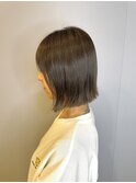 30代40代大人可愛い小顔ショートカット外ハネボブハイライト
