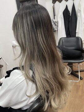 ジブドオブジェ(Jib d'obj) 八尾/ハイライト/髪質改善/酸性ストレート/バレイヤージュ