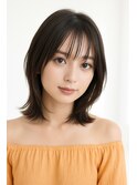 外ハネミディアムレイヤー_Kimika