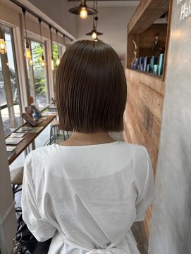 ルームスヘアー(Rooms Hair) 【イマイケ】オリーブ／ベージュ／ボブ