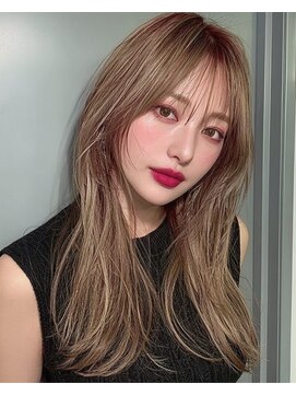 ジュール 新宿三丁目(Joule) 新宿駅/前髪カット/韓国/レイヤーカット/顔周り/酸性ストレート