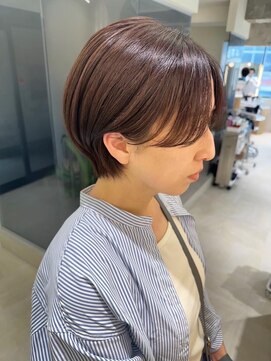 コンティロミー(CONTI ROMMY.) 20代～50代☆マッシュボブ髪質改善フェザーショート☆本厚木
