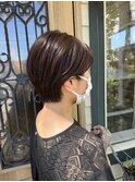 髪質改善大人可愛い20代30代40代50代ショートボブ