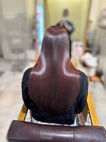 ブレンドバイハピネス(Blend by happiness)&nbsp;髪質改善/秋カラー/ボルドー/奈良/艶髪　　after