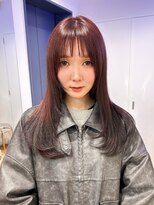 カシェル トウキョウ(Cashel Tokyo)&nbsp;バーガンディー ブリーチなし赤髪 レッド エンドカラー