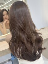 アッシュ 茗荷谷店(Ash) オリーブベージュ&レイヤーカット