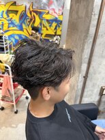 カーニー 上野(kearny)&nbsp;センターパート×フェザーパーマ/ニュアンスパーマ/カルマパーマ