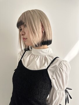 ワンカラー/ブリーチカラー/髪質改善/ハイトーンカラー