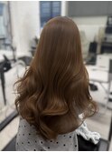 ハニーブラウンカラー
