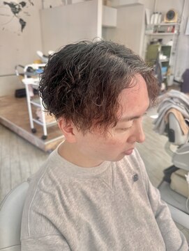 グラッドマンズカットクラブ 立川(GLADMAN'S CUT CLUB) 立川で出来る大人男性のツイストスパイラルパーマ