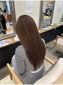 柔らかヘーゼルブラウンカラー
