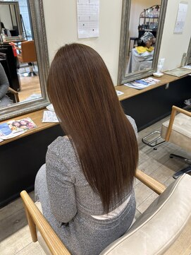 ケア アンド デザイン ココロ(care&design KOKORO) 柔らかヘーゼルブラウンカラー