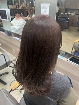 ルチア パリ(Luccica PARIS) グレーブラウンローレイヤー