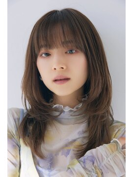クロードモネエイチツーオーアヴェダ 東京駅ビルTOKIA(CLAUDEmonet H2O AVEDA) レイヤーカット/シースルーバング/白髪ぼかし[東京駅/丸の内]