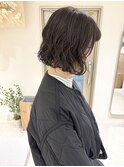 【HOSSY】ボブパーマ_ウェーブパーマ_コテ巻きパーマ