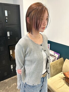 ヘアーブレイス(hair brace) トレンドのレイヤーボブ【菅野竜矢】