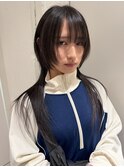 レイヤーカット×ミディアムレイヤー×クラゲウルフ｜栄