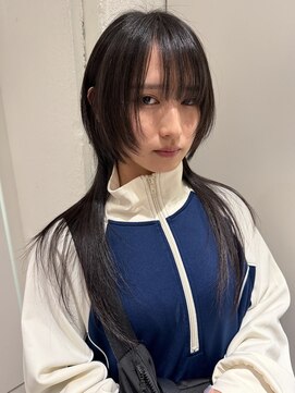 アドネ プライム(adne prime) レイヤーカット×ミディアムレイヤー×クラゲウルフ｜栄