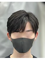 メンズヘアセンス 渋谷(MEN'S HAIR SENSE)&nbsp;ニュアンスパーマ/センターパート/メンズ/眉毛/フェザーパーマ